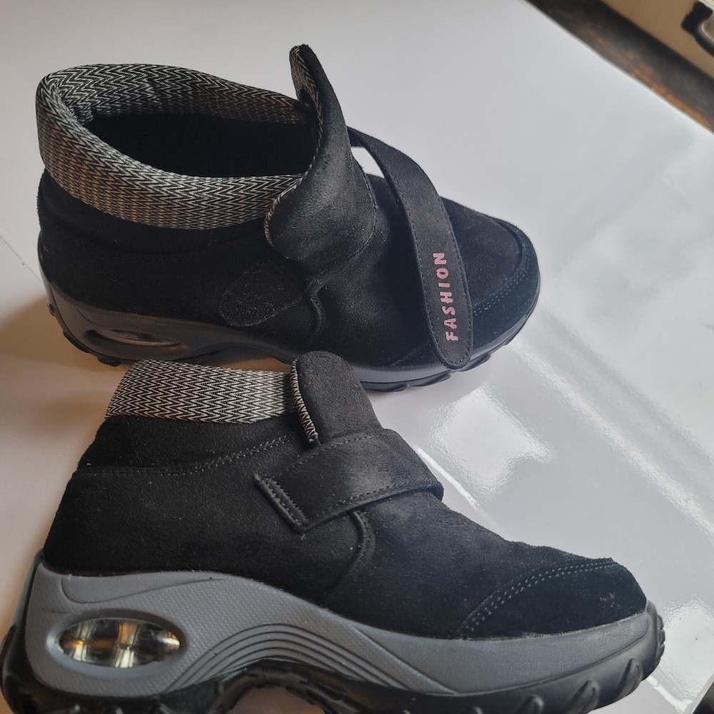 Shoes tennis black 6 SUADE